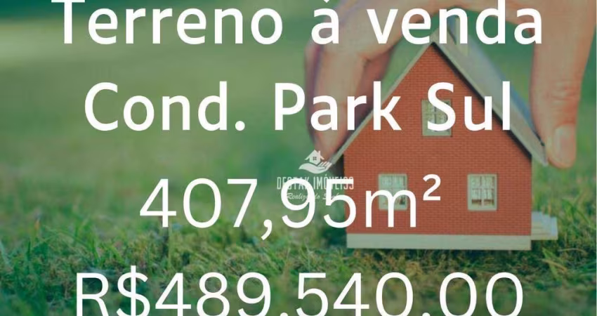 Terreno à venda, - Condomínio Park Sul - Uberlândia/MG