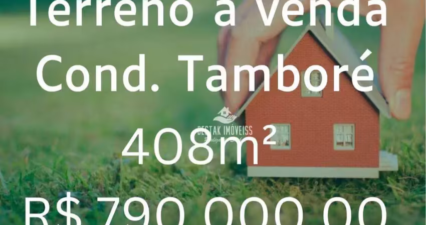 Terreno à venda, condomínio tamboré uberlândia - gávea - uberlândia/mg