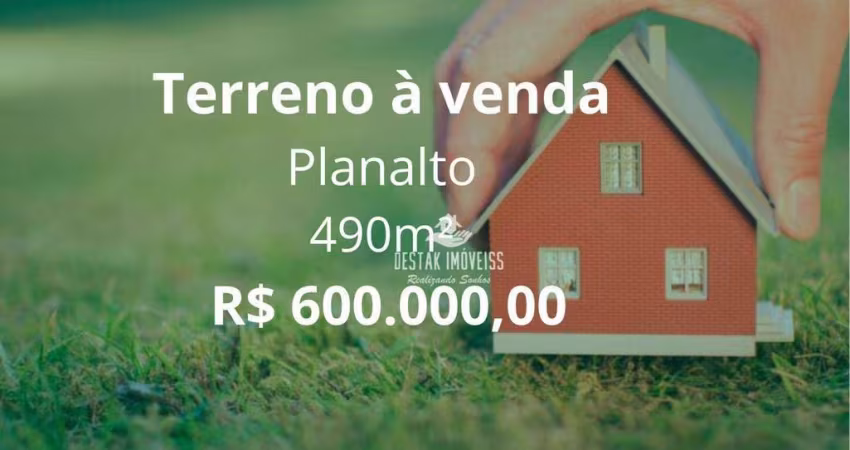 Terreno à venda no Bairro Planalto - Uberlândia/MG