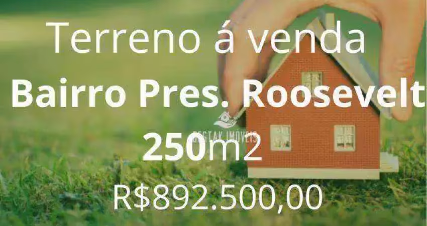 Terreno à venda no bairro presidente roosevelt - uberlândia/mg