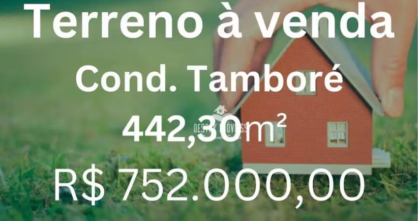Terreno à venda no condomínio tamboré uberlândia - gávea - uberlândia/mg