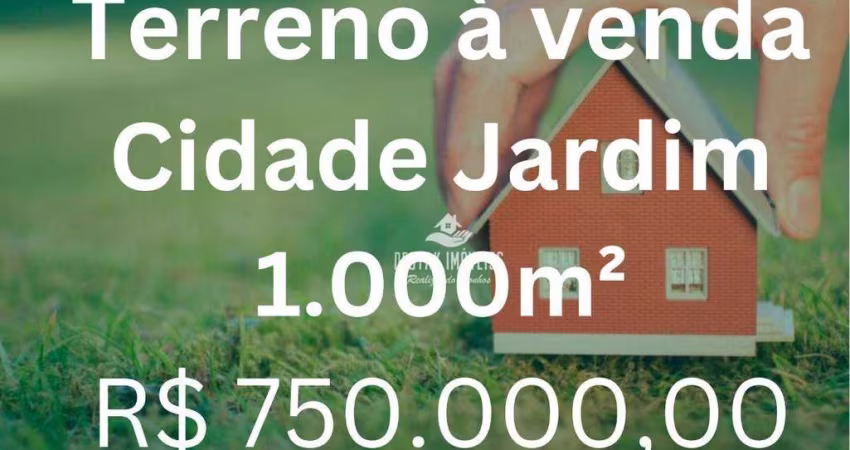 Terreno à venda, 1000 m² por R$ 750.000,00 - Cidade Jardim - Uberlândia/MG