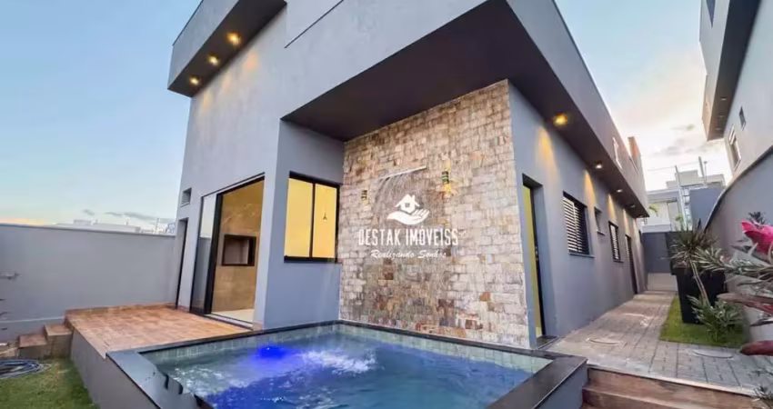 Casa com 3 dormitórios à venda, 150 m² por r$ 1.380.000,00 - condomínio terras alpha - uberlândia/mg