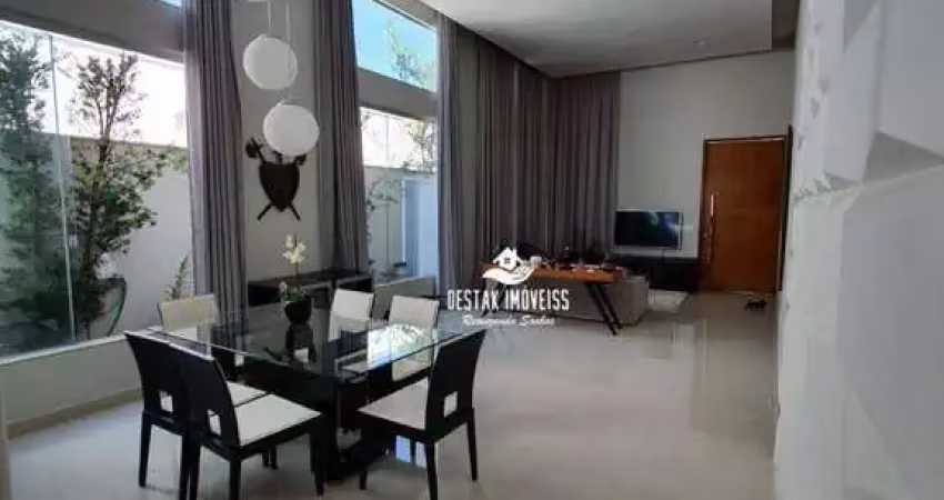 Casa com 3 quartos à venda no condomínio splêndido - uberlândia/mg