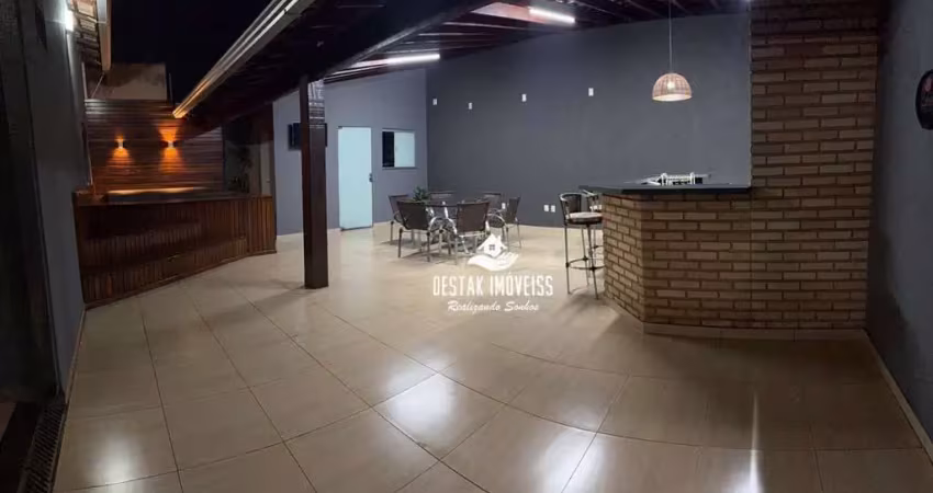 Casa com 3 quartos à venda, bairro jardim dos gravatás (jockey camping) - uberlândia/mg