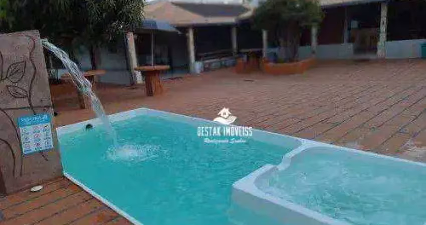 Chácara com 4 dormitórios à venda, 1000 m² por r$ 746.000,00 - morada nova - uberlândia/mg