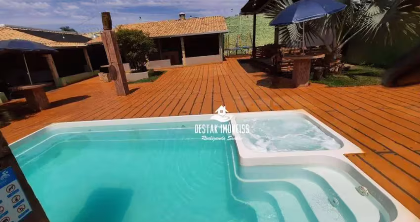 Chácara com 4 quartos à venda, bairro morada nova - uberlândia/mg