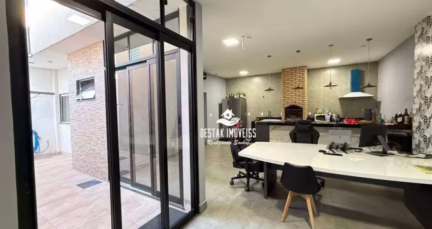 Casa com 3 quartos à venda, bairro novo mundo - uberlândia/mg