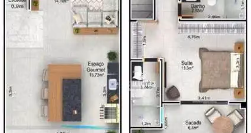 Casa com 3 quartos à venda em Vida Nova, Uberlândia 