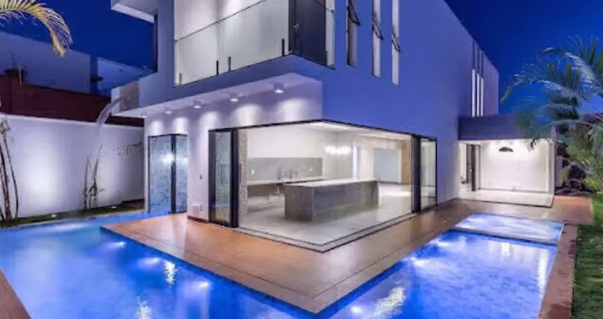 Casa com 4 quartos à venda condomínio alphaville 1 - uberlândia/mg