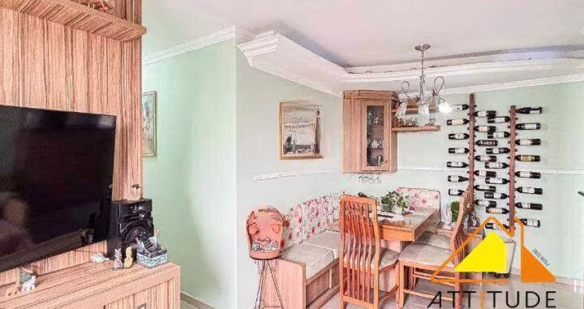 Apartamento à venda, 3 quartos, 1 suíte, 1 vaga, PARQUE SAO VICENTE - MAUA/SP