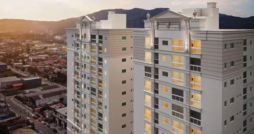 Apartamento de 2  dormitórios em 100 vezes para pagar! no morretes