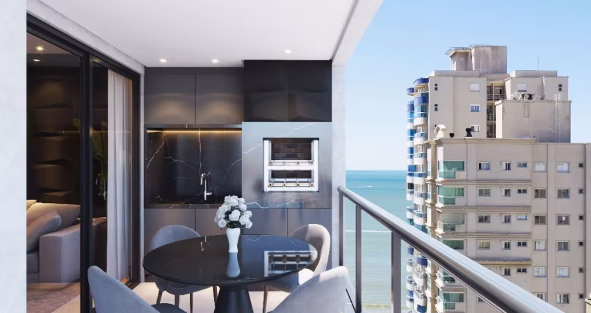 Apartamento de 3 suítes em 100 vezes para pagar ! em meia praia