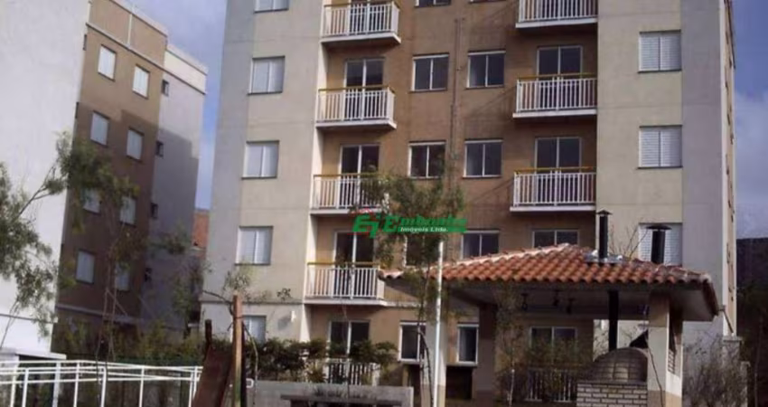 Apartamento com 2 dormitórios à venda, 45 m² por R$ 248.000,00 - Jardim Guilhermino - Guarulhos/SP