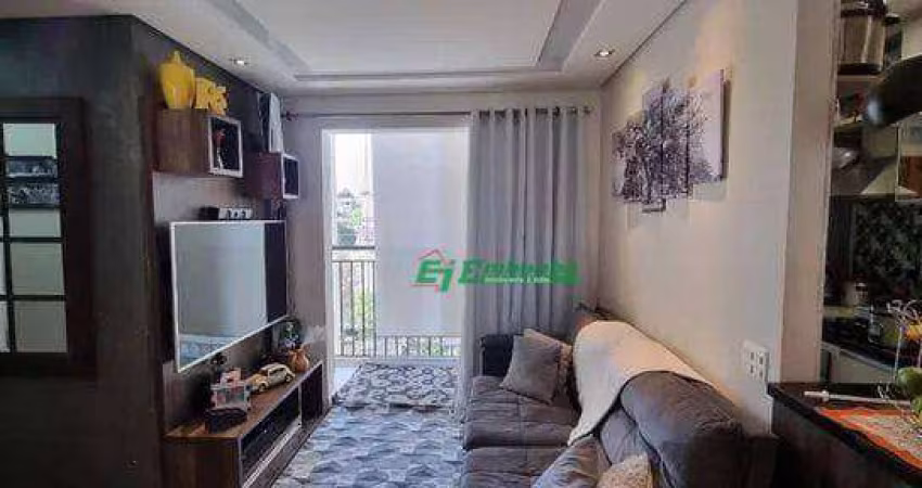 Apartamento com 3 dormitórios à venda, 56 m² por R$ 340.000,00 - Cocaia - Guarulhos/SP