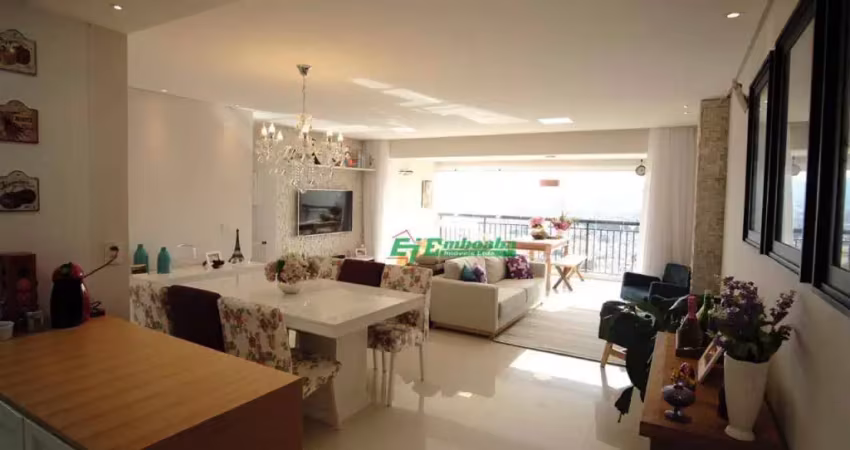 Apartamento com 3 dormitórios à venda, 109 m² por r$ 995.000,00 - jardim flor da montanha - guarulhos/sp