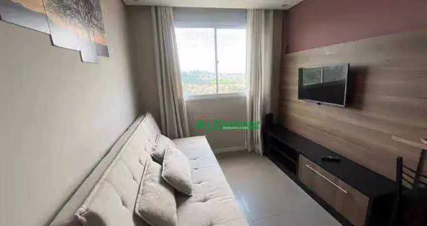 Apartamento com 2 dormitórios à venda, 45 m² por r$ 308.000,00 - jardim las vegas - guarulhos/sp