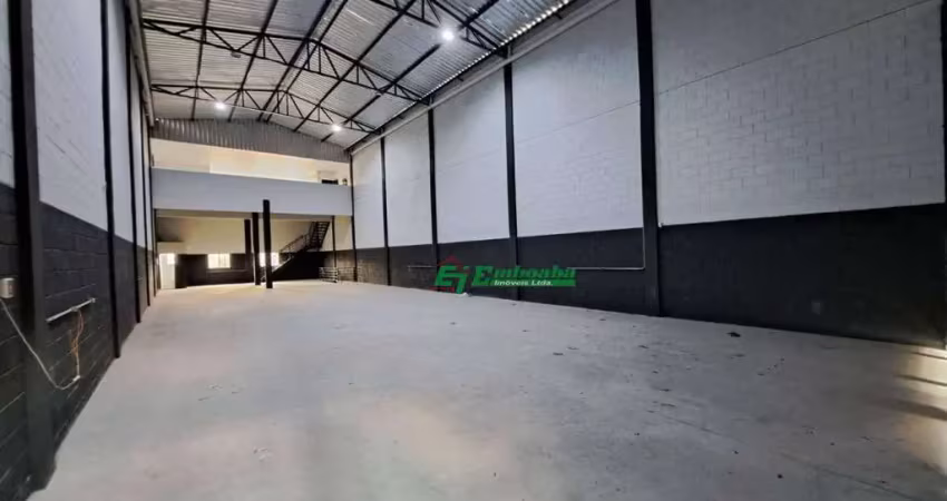 Galpão para alugar, 500 m² por r$ 13.242/mês - vila nova cumbica - guarulhos/sp