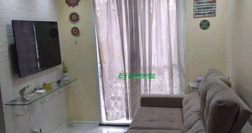 Apartamento com 2 dormitórios à venda, 45 m² por R$ 234.000,00 - Jardim Guilhermino - Guarulhos/SP