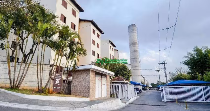 Apartamento com 2 dormitórios à venda, 54 m² por r$ 220.000,00 - parque uirapuru - guarulhos/sp