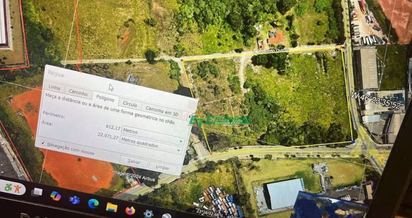Terreno à venda, 21432 m² por R$ 53.582.000,00 - Bonsucesso - Guarulhos/SP