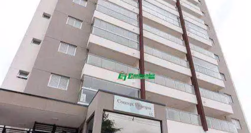 Apartamento com 2 dormitórios à venda, 54 m² por r$ 519.000,00 - vila galvão - guarulhos/sp