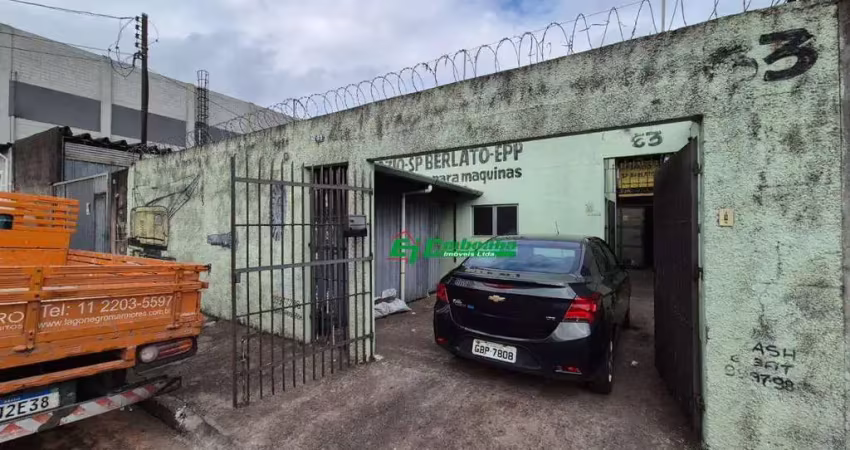 Salão para alugar, 200 m² por r$ 2.849,47/mês - itapegica - guarulhos/sp