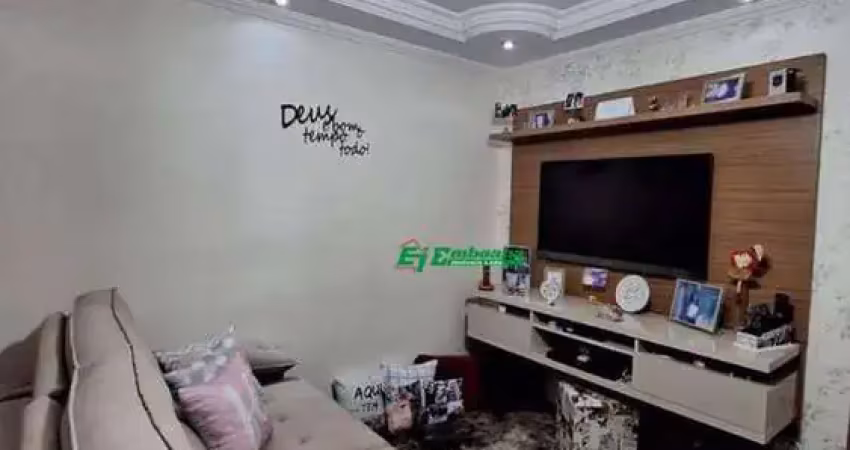 Apartamento com 2 dormitórios à venda, 48 m² por r$ 280.000,00 - jardim valéria - guarulhos/sp