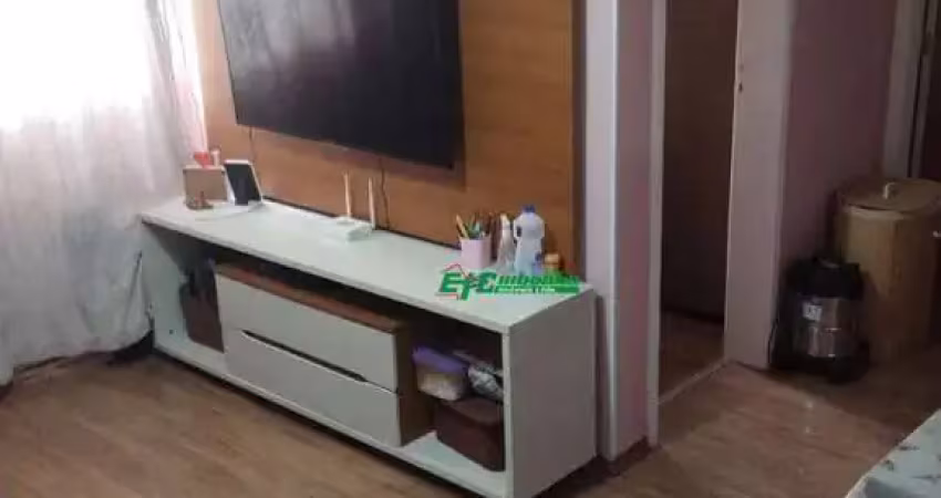 Apartamento com 2 dormitórios à venda, 44 m² por r$ 188.000,00 - jardim são luis - guarulhos/sp