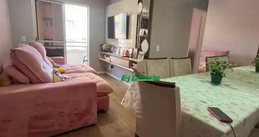 Apartamento com 2 dormitórios à venda, 64 m² por r$ 378.000,00 - jardim testae - guarulhos/sp