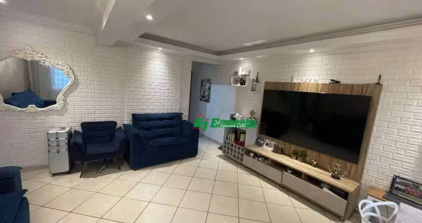 Apartamento com 3 dormitórios à venda, 78 m² por r$ 420.000,00 - macedo - guarulhos/sp