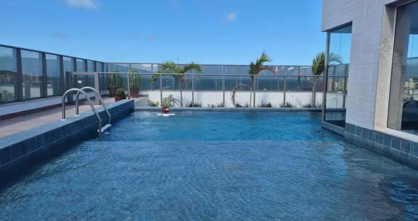 Apartamento de alto padrão à venda em guarapari-es: prédio de frente para o mar,  2 quartos, 1 suíte, 1 sala, 2 banheiros, 2 vagas de garagem, 80m².