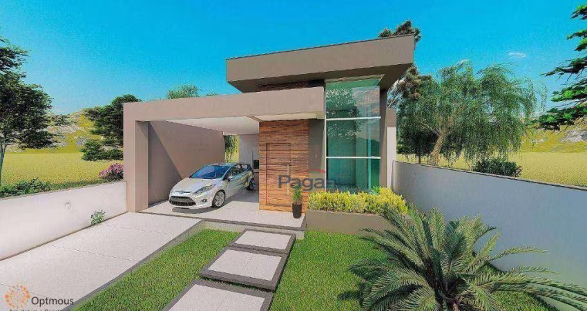 Casa com 3 dormitórios à venda, 103 m² por R$ 690.000,00 - Bela Vista - Palhoça/SC