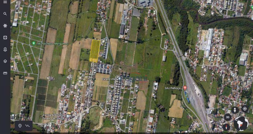 Terreno à venda, 15288 m² por R$ 3.200.000,00 - Guarda do Cubatão - Palhoça/SC