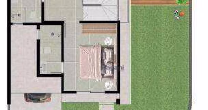 Sobrado com 3 dormitórios à venda, 99 m² por R$ 726.200,63 - Praia de Fora - Palhoça/SC