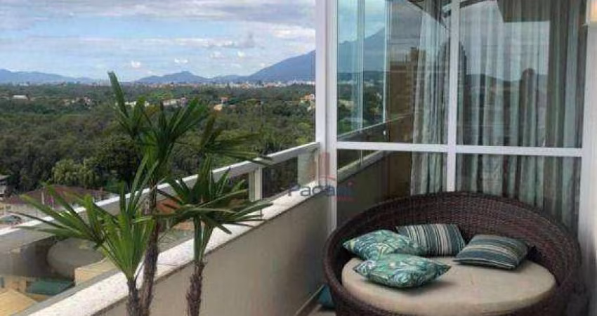 Apartamento Duplex com 3 dormitórios à venda, 200 m² por R$ 1.300.000 - Centro - Palhoça/SC
