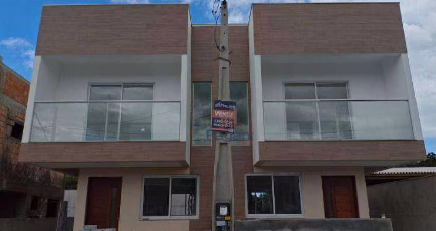 Sobrado com 2 dormitórios à venda, 95 m² por R$ 473.000,00 - Caminho Novo - Palhoça/SC