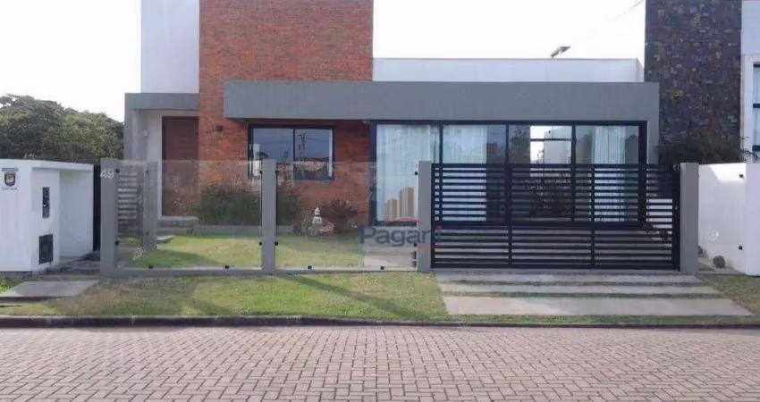 Casa com 3 dormitórios à venda, 119 m² por r$ 795.000,00 - bosque das figueiras - passo de torres/sc