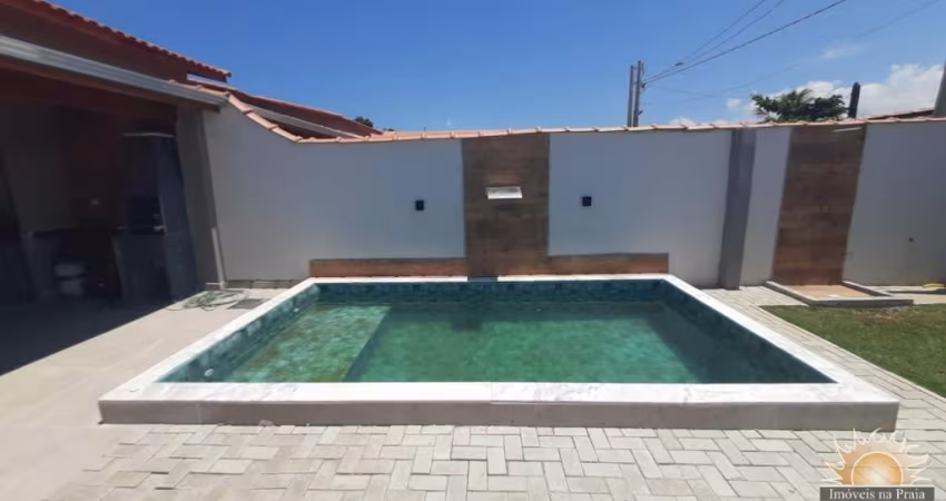 LINDA CASA LADO COM PISCINA E CHURRASQUEIRA