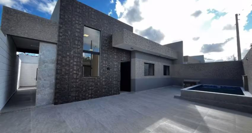 CASA NOVA ALTA PADRÃO 03 QUARTOS - PISCINA E ÁREA GOURMET COM PISCINA