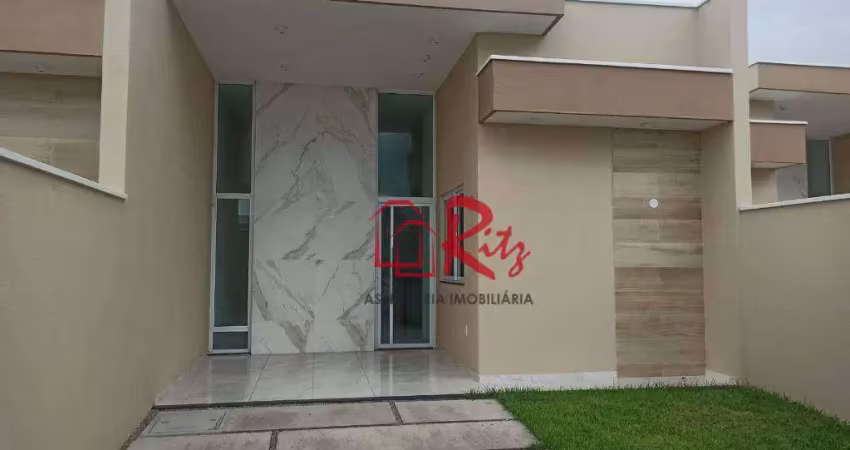 Casa com 3 dormitórios à venda, 100 m² por R$ 450.000,00 - Parque Havaí - Eusébio/CE