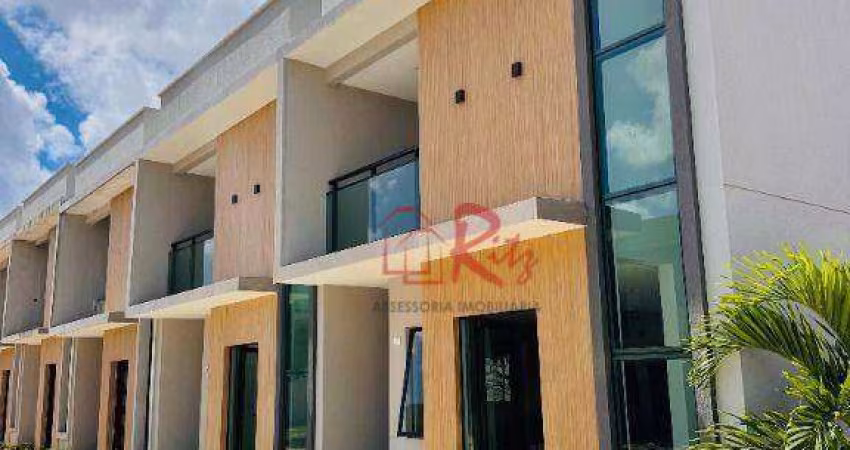 Casa com 3 dormitórios à venda, 101 m² por R$ 588.000,00 - Coité - Eusébio/CE