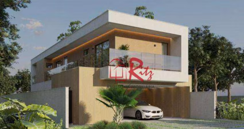 Casa com 4 dormitórios à venda, 249 m² por R$ 1.350.000 - Jacunda - Aquiraz/CE