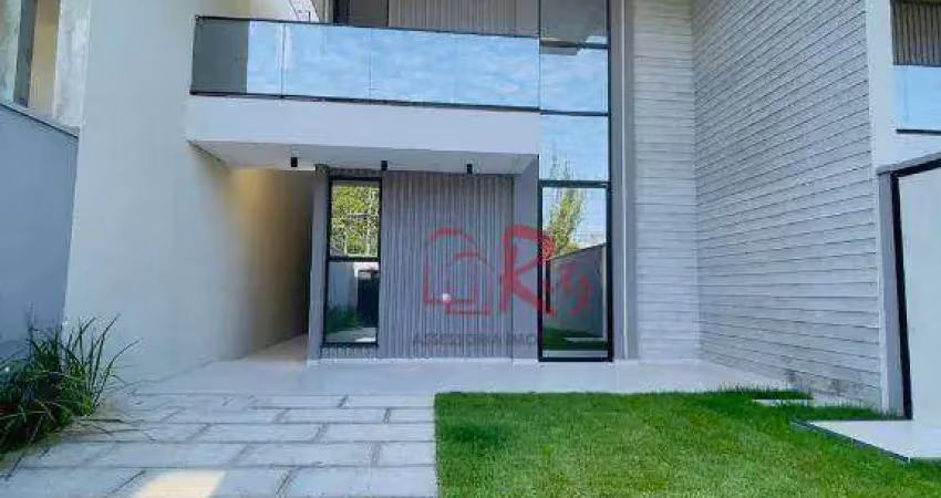 Casa com 4 dormitórios à venda, 152 m² por r$ 699.000,00 - cidade dos funcionários - fortaleza/ce