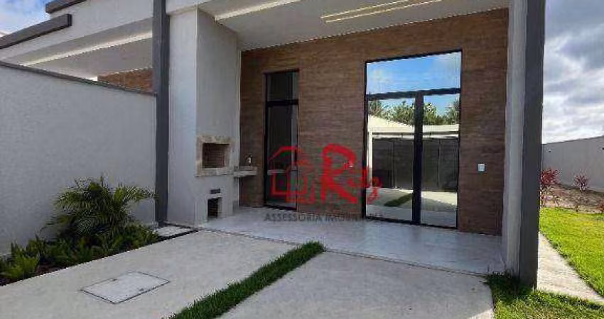 Casa com 3 dormitórios à venda, 97 m² por R$ 450.000,00 - Coaçu - Eusébio/CE