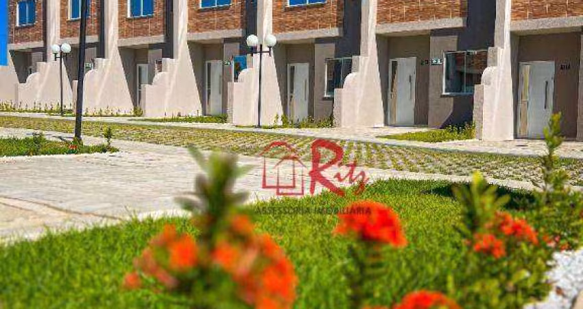 Casa com 2 dormitórios à venda, 74 m² por R$ 227.149 - Pacheco - Caucaia/CE