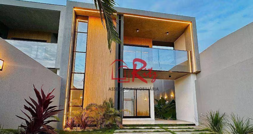 Casa com 4 dormitórios à venda, 138 m² por R$ 759.000,00 - Tamatanduba - Eusébio/CE
