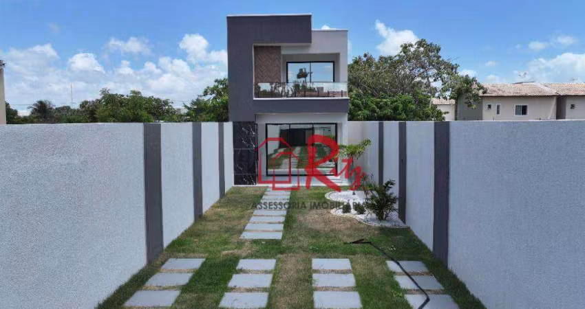 Casa com 4 dormitórios à venda, 136 m² por R$ 779.000 - Tamatanduba - Eusébio/CE