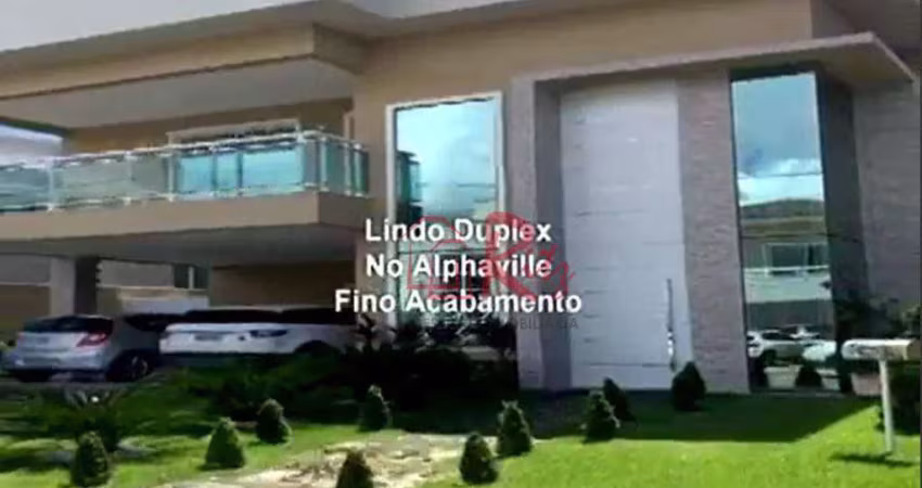 Luxuoso duplex para venda ou locação, com 5 dorms., 451 m² - venda por r$ 3.200.000 ou aluguel por r$ 19.850/mês - centro - eusébio/ce