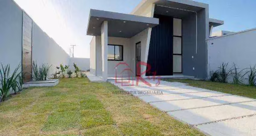 Casa com 3 dormitórios à venda, 90 m² por r$ 399.000,00 - encantada - eusébio/ce